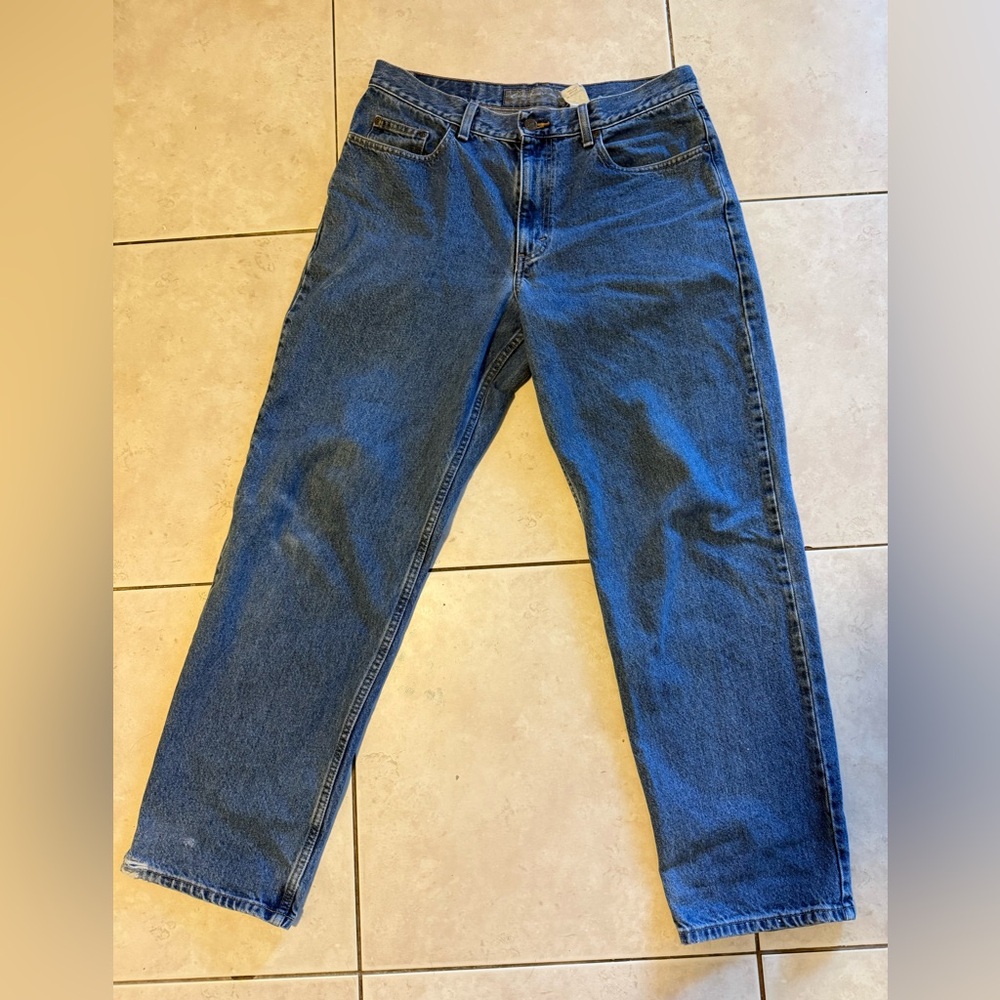 Eddie Bauer relaxed fit denim size 35/32